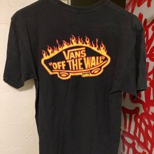 Vans thrasher shirt size medium